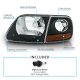 Ford Expedition 1997-2002 Black Headlights Corner Lights