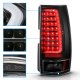 GMC Yukon XL 2007-2014 Black LED Tail Lights DRL Tube