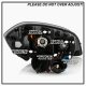Pontiac Pursuit 2005-2006 Black Smoked Halo Projector Headlights LED