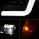 Ford F550 Super Duty 2011-2016 Black LED Low Beam Projector Headlights DRL
