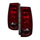 GMC Yukon XL 2007-2014 Red Smoked Tail Lights