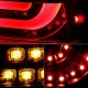 BMW 3 Series Coupe 2000-2003 Black LED Tail Lights