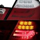 BMW 3 Series Coupe 2000-2003 Red Clear LED Tail Lights