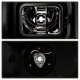GMC Yukon XL Denali 2007-2014 Black Projector Headlights LED DRL S2