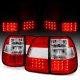 Toyota Land Cruiser 1998-2007 LED Tail Lights Red and Clear