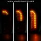 Toyota Tacoma 2016-2023 Black Smoked LED Tail Lights Sequential Signals J3
