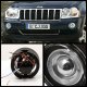 Jeep Commander 2006-2008 Smoked Halo Projector Fog Lights