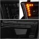 Toyota Tundra 2007-2013 Black Smoked Projector Headlights LED DRL Signals