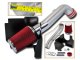 2004 Chevy Silverado 2500HD V8 Diesel Cold Air Intake with Heat Shield and Red Filter