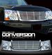 Chevy Silverado 2003-2005 Chrome Billet Grille and Headlight Conversion Kit