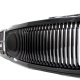 Chevy 2500 Pickup 1994-1998 Black Front Grill and Headlights LED Bumper Lights