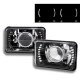 Ford Mustang 1979-1986 LED Black Sealed Beam Projector Headlight Conversion
