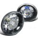 Ford F250 1969-1979 Black Crystal Sealed Beam Projector Headlight Conversion