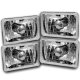 Toyota Celica 1979-1981 4 Inch Sealed Beam Headlight Conversion Low and High Beams