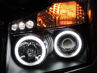 Halo and LED Headlights Wiring Guide