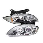 1998 Chevy Cavalier Clear Halo Projector Headlights with LED 1998 Chevy Cavalier Clear Halo Projector Headlights with LED