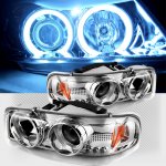 2004 GMC Yukon Clear CCFL Halo Projector Headlights with LED 2004 GMC Yukon Clear CCFL Halo Projector Headlights with LED