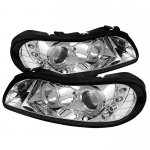 1999 Chevy Malibu Clear Halo Projector Headlights