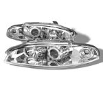 1995 Mitsubishi Eclipse Clear Halo Projector Headlights
