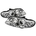 Pontiac GTO 2004-2006 Clear Dual Halo Projector Headlights with Integrated LED