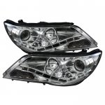 VW Tiguan 2009-2011 Clear Projector Headlights with LED VW Tiguan 2009-2011 Clear Projector Headlights with LED