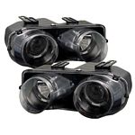 2001 Acura Integra Black Halo Projector Headlights 2001 Acura Integra Black Halo Projector Headlights