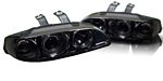 1994 Honda Civic Smoked Dual Halo Projector Headlights