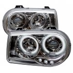 2006 Chrysler 300C Clear CCFL Halo Projector Headlights with LED 2006 Chrysler 300C Clear CCFL Halo Projector Headlights with LED