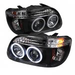 Ford Explorer 1995-2001 Black CCFL Halo Projector Headlights
