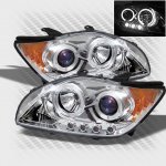 Scion tC 2005-2007 Clear Dual Halo Projector Headlights with LED
