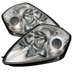Mitsubishi Eclipse 2000-2005 Clear CCFL Halo Projector Headlights