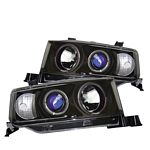 Scion xB 2004-2006 Black Dual Halo Projector Headlights