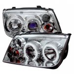 2001 VW Jetta Clear Dual CCFL Halo Projector Headlights 2001 VW Jetta Clear Dual CCFL Halo Projector Headlights
