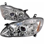 Toyota Corolla 2003-2008 Clear Halo Projector Headlights with LED
