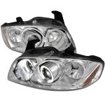 2005 Nissan Sentra Clear Halo Projector Headlights