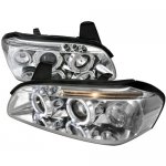 2001 Nissan Maxima Chrome Halo Projector Headlights LED