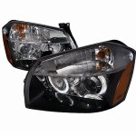 2007 Dodge Magnum Black Dual Halo Projector Headlights