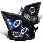 Ford Fusion 2006-2009 Smoked Halo Projector Headlights LED