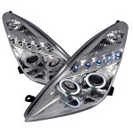 2001 Toyota Celica Clear Halo Projector Headlights with LED