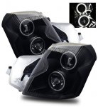 Cadillac CTS 2003-2007 Projector Headlights Black CCFL Halo Cadillac CTS 2003-2007 Projector Headlights Black CCFL Halo