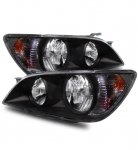 Lexus IS300 2001-2005 Crystal Headlights Black