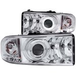 1994 Dodge Ram 2500 Projector Headlights Chrome Halo LED