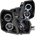 Cadillac CTS 2003-2007 Projector Headlights Black Halo Cadillac CTS 2003-2007 Projector Headlights Black Halo