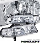 1993 Honda Prelude Clear Headlights and Corner Lights