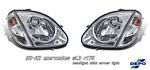 Mercedes Benz SLK 1998-2004 Depo Clear Euro Headlights