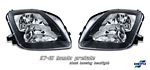 2001 Honda Prelude Depo Black Euro Headlights