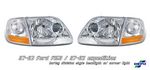1998 Ford Expedition Depo Clear Euro Headlights