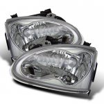 Honda Del Sol 1993-1997 Clear Euro Headlights