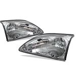 1995 Ford Mustang Clear Euro Headlights