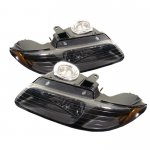 1996 Chrysler Town and Country Black Euro Headlights